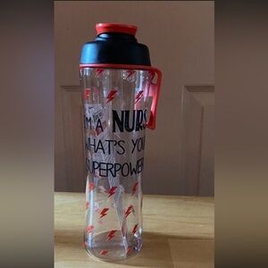 NEW -Nurses Custom Made Water Bottles-different designs-for gift or personal use
